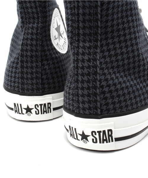 CONVERSE（コンバース）の「ALL STAR HOUNDSTOOTH HI/オールスター ハウンズトゥース HI（スニーカー・レディース・ベージュ/グレー/ホワイト・8.5/5/3.5/5.5/7/8/3/9.5/7.5/11.5/9/6.5/4/6/10.5/4.5）」の8枚目の写真