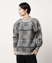 NAISSANCE | 【NAISSANCE】PATTERN CREW N(ニット/セーター)