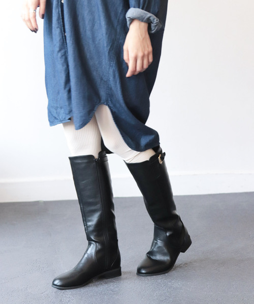 SESTO（セスト）の「ロングブーツ（ブーツ・レディース・ブラック・L）」の10枚目の写真
