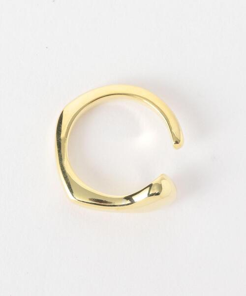 BEAUTY&YOUTH UNITED ARROWS（ビューティーアンドユースユナイテッドアローズ）の「BY シグネット イヤーカフ（イヤーカフ・メンズ・シルバー/ゴールド・フリー）」の4枚目の写真