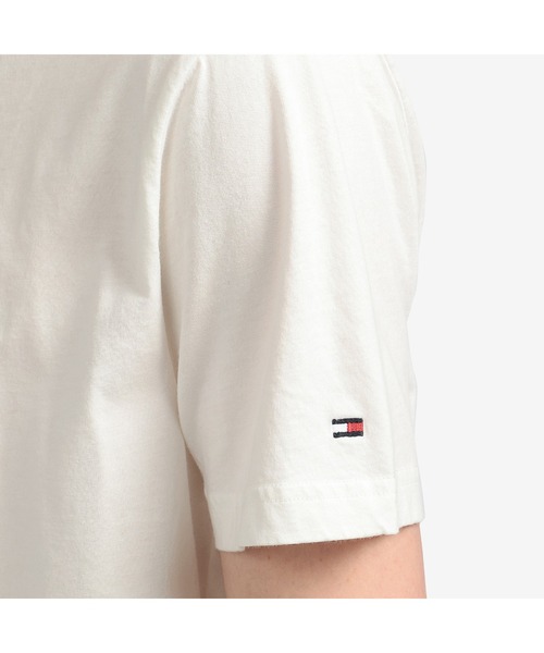 TOMMY HILFIGER（トミーヒルフィガー）の「ベーシックロゴTシャツ（Tシャツ/カットソー・メンズ・ホワイト/ブラック/ネイビー/グレー/ネイビー系1/ホワイト系その他/ブラック系その他・SMALL/MEDIUM/LARGE/X-LARGE）」の9枚目の写真