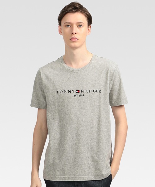 TOMMY HILFIGER（トミーヒルフィガー）の「ベーシックロゴTシャツ（Tシャツ/カットソー・メンズ・ホワイト/ブラック/ネイビー/グレー/ネイビー系1/ホワイト系その他/ブラック系その他・SMALL/MEDIUM/LARGE/X-LARGE）」の15枚目の写真