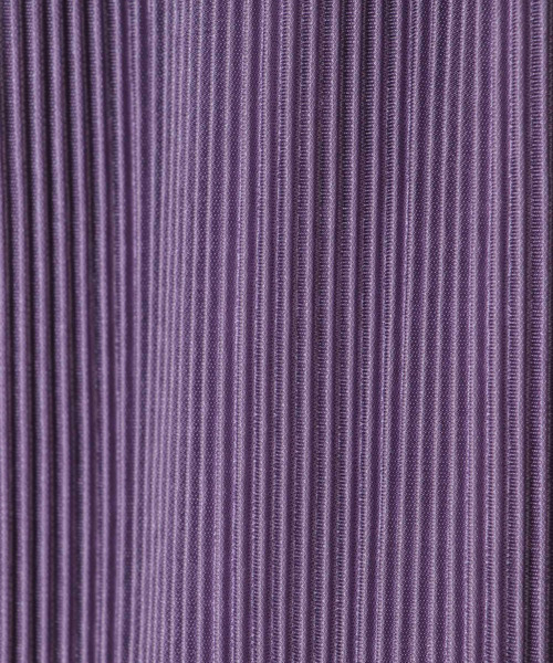 VENCEEXCHANGE（ヴァンスエクスチェンジ）の「セルフカットプリーツフレアパンツ（その他パンツ・レディース・グレー/ブラック/パープル/ライム/ブルー・M）」の8枚目の写真