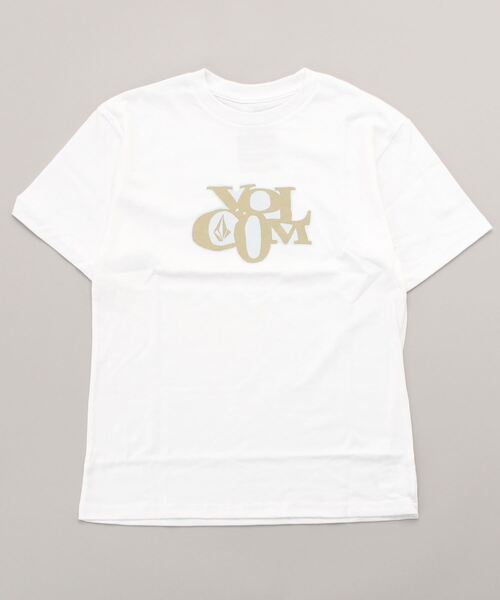 VOLCOM(ボルコム)の「VOLCOM/ボルコム キッズ Tシャツ C3512107(Tシャツ/カットソー・キッズ・ホワイト/ブラック・S/L/M)」の1枚目の写真