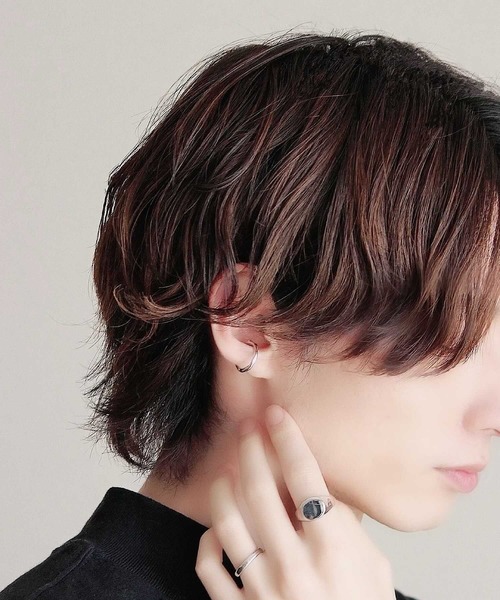 y/m by sawa（イムバイサワ）の「SAWA×y/m ランダムウェーブイヤカフ（イヤーカフ・メンズ・シルバー/ゴールド・FREE）」の2枚目の写真