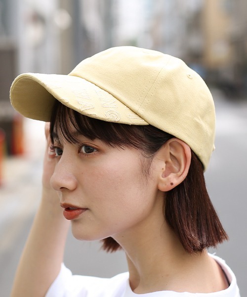 チチカカ（チチカカ）の「カンガセイイング刺繍キャップ（キャップ・レディース・ブラック/パープル/イエロー・FREE）」の3枚目の写真