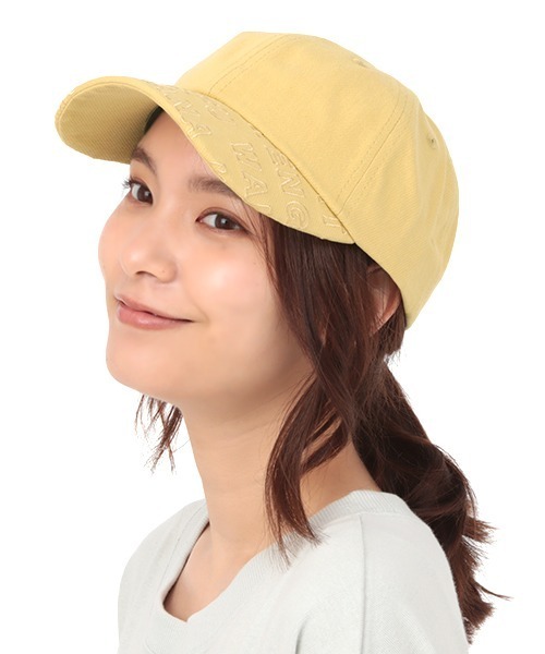 チチカカ（チチカカ）の「カンガセイイング刺繍キャップ（キャップ・レディース・ブラック/パープル/イエロー・FREE）」の10枚目の写真