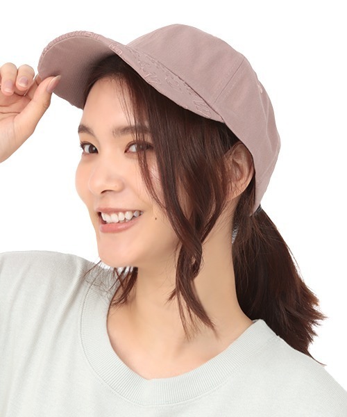 チチカカ（チチカカ）の「カンガセイイング刺繍キャップ（キャップ・レディース・ブラック/パープル/イエロー・FREE）」の11枚目の写真