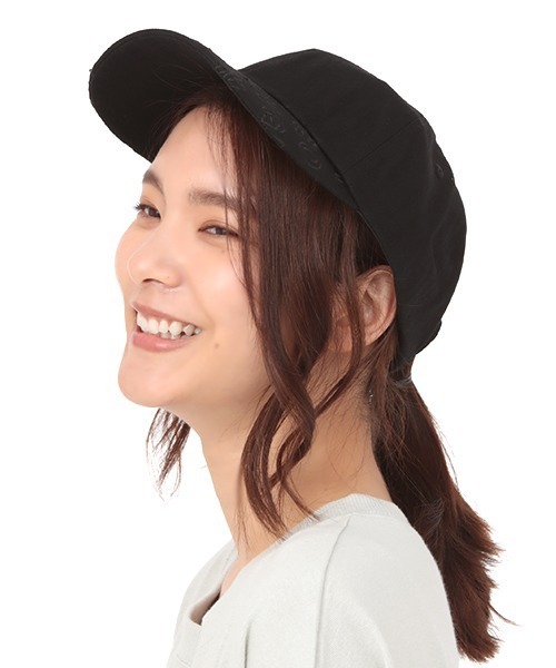 チチカカ（チチカカ）の「カンガセイイング刺繍キャップ（キャップ・レディース・ブラック/パープル/イエロー・FREE）」の9枚目の写真