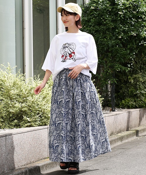 チチカカ（チチカカ）の「カンガセイイング刺繍キャップ（キャップ・レディース・ブラック/パープル/イエロー・FREE）」の6枚目の写真