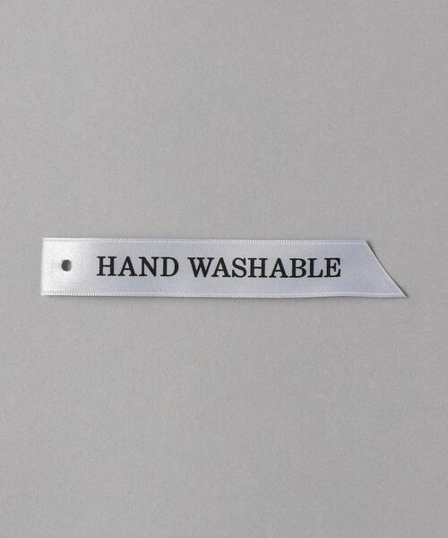 BEAUTY&YOUTH UNITED ARROWS（ビューティーアンドユースユナイテッドアローズ）の「BY ループヤーンスキッパー5分袖ニットプルオーバー -ウォッシャブル-（ニット/セーター・レディース・モカ/ナチュラル・FREE）」の4枚目の写真