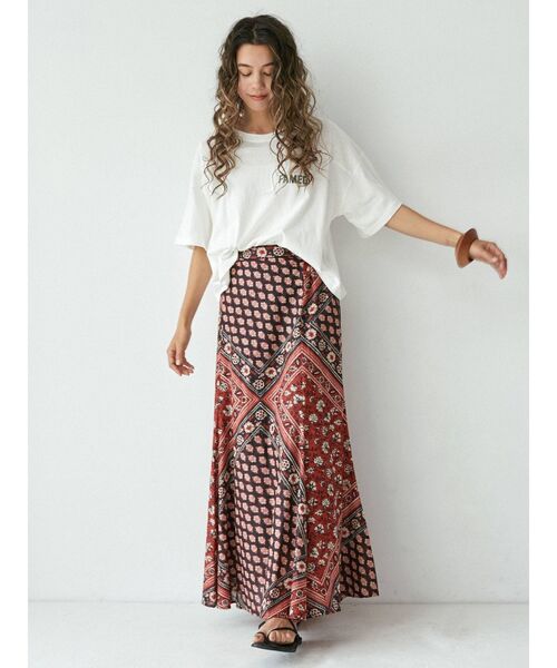 Ungrid（アングリッド）の「バックナンバリングロゴTee（Tシャツ/カットソー・レディース・オフホワイト/オレンジ/ブルー・FREE）」の20枚目の写真