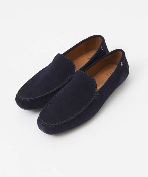 alfredoBANNISTER(アルフレッドバニスター)の「【販売店舗限定】ベーシック ドライビングシューズ(スリッポン・メンズ・キャメル/グレー/ネイビー/その他・41/43/42/44/40/39/45)」の4枚目の写真