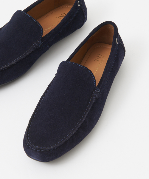 alfredoBANNISTER(アルフレッドバニスター)の「【販売店舗限定】ベーシック ドライビングシューズ(スリッポン・メンズ・キャメル/グレー/ネイビー/その他・41/43/42/44/40/39/45)」の14枚目の写真