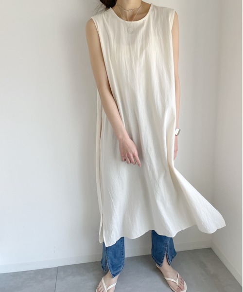 Alite cloth(アリーテクロス)の「スーパーストレッチスリットレギンス風デニム(デニムパンツ・レディース・ブラック/ブルー・S/M)」の11枚目の写真