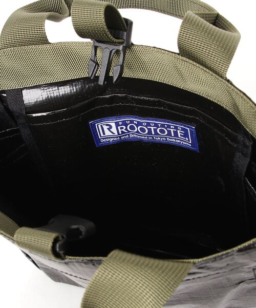 ROOTOTE（ルートート）の「ROOTOTE/ルートート 2WAYショルダートートバック 194901（トートバッグ・メンズ・ブラック・FREE）」の5枚目の写真