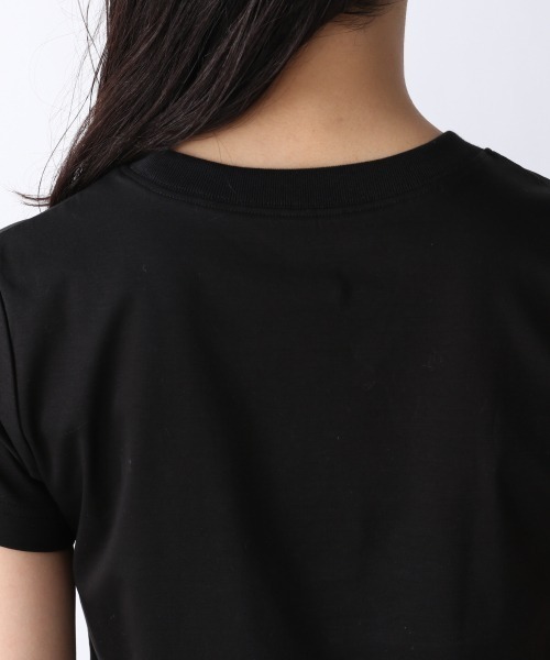 JEANASIS（ジーナシス）の「シルケットスムースコンパクトＴ/952235（Tシャツ/カットソー・レディース・ホワイト/ブラック/ピンク系その他・FREE）」の8枚目の写真