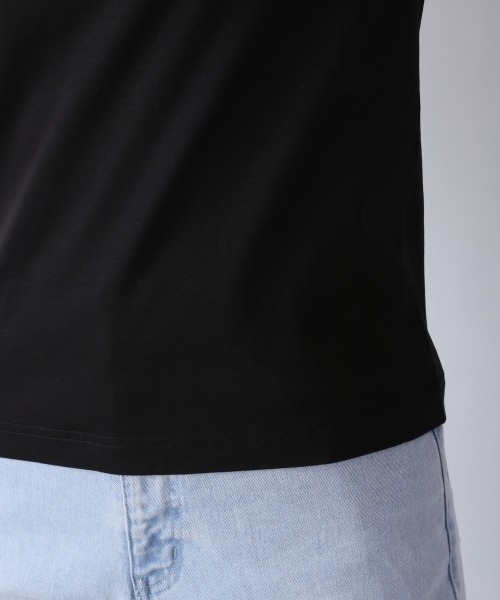 JEANASIS（ジーナシス）の「シルケットスムースコンパクトＴ/952235（Tシャツ/カットソー・レディース・ホワイト/ブラック/ピンク系その他・FREE）」の9枚目の写真