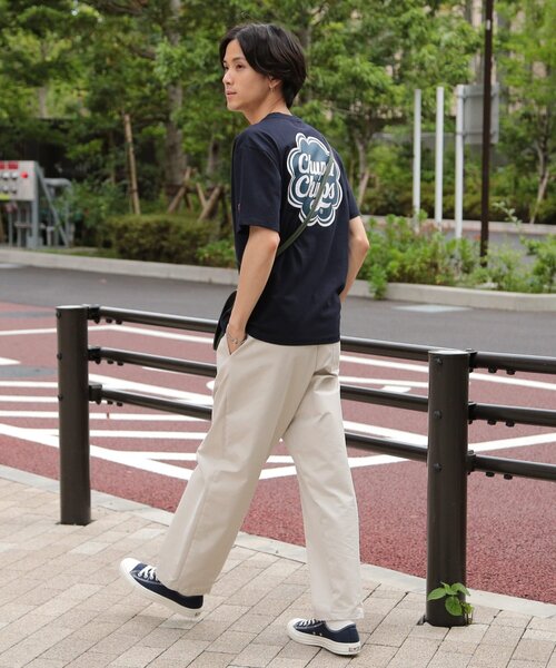 THE SHOP TK (ザ ショップ ティーケー )の「◆【SHELTECH×ChupaChups】バックプリントTシャツ(Tシャツ/カットソー・メンズ・イエロー/ネイビー/レッド系1/オフホワイト・02/03/04)」の5枚目の写真