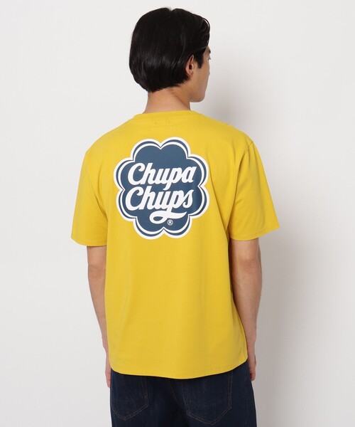 THE SHOP TK (ザ ショップ ティーケー )の「◆【SHELTECH×ChupaChups】バックプリントTシャツ(Tシャツ/カットソー・メンズ・イエロー/ネイビー/レッド系1/オフホワイト・02/03/04)」の7枚目の写真