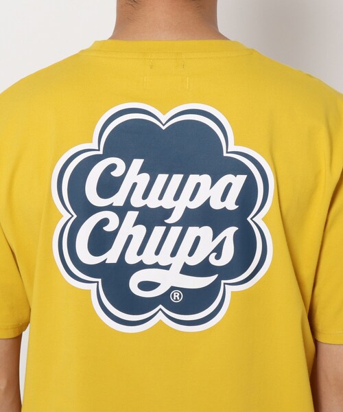 THE SHOP TK (ザ ショップ ティーケー )の「◆【SHELTECH×ChupaChups】バックプリントTシャツ(Tシャツ/カットソー・メンズ・イエロー/ネイビー/レッド系1/オフホワイト・02/03/04)」の13枚目の写真