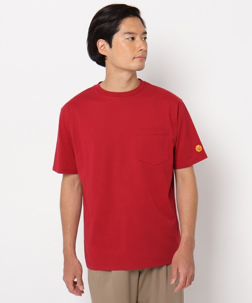 THE SHOP TK (ザ ショップ ティーケー )の「◆【SHELTECH×ChupaChups】バックプリントTシャツ(Tシャツ/カットソー・メンズ・イエロー/ネイビー/レッド系1/オフホワイト・02/03/04)」の18枚目の写真