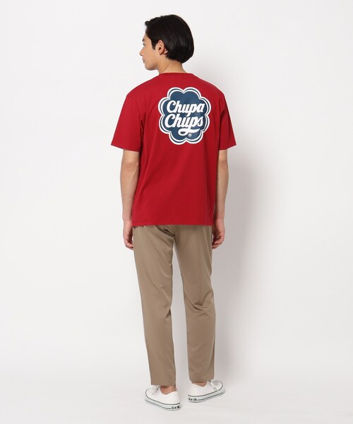 THE SHOP TK (ザ ショップ ティーケー )の「◆【SHELTECH×ChupaChups】バックプリントTシャツ(Tシャツ/カットソー・メンズ・イエロー/ネイビー/レッド系1/オフホワイト・02/03/04)」の20枚目の写真