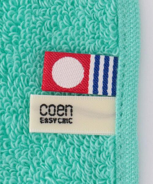 coen（コーエン）の「今治オリジナルハンドタオルハンカチ（ハンカチ/ハンドタオル・メンズ・ホワイト/ライトブルー/ネイビー/ライトピンク/ケリー/ブラック・FREE）」の11枚目の写真