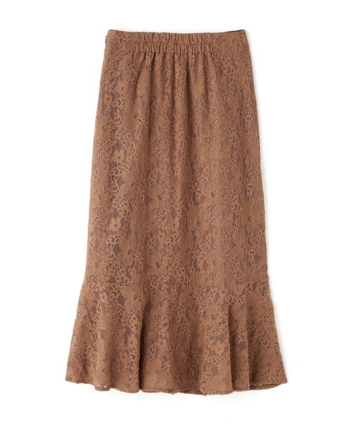 FREE'S MART（フリーズマート）の「【Sシリーズ対応】◇ハイウエストレースマーメードスカート（スカート・レディース・ホワイト/ブラック/ブラウン/パープル・SMALL/MEDIUM）」の20枚目の写真