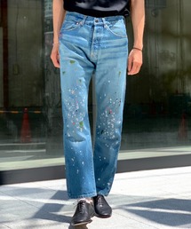 CLAMP（クランプ）の「CLAMP/クランプ/NO2 DENIM 505 5P with paint/ナンバー２デニム 505 ペイント（デニムパンツ・メンズ）」
