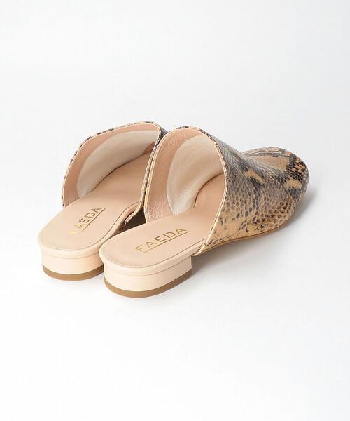 FAEDA（ファエダ）の「＜FAEDA＞パイソン柄スライダーサンダル（サンダル・レディース・その他1・38/36/37）」の5枚目の写真