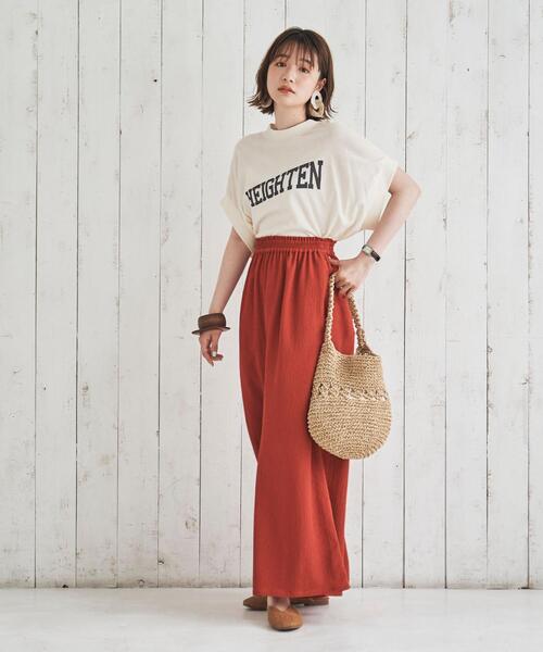 coen（コーエン）の「クレープサラサラスカーチョ#（その他パンツ・レディース・ホワイト系その他/コバルトブルー/テラコッタ/ブルー系その他2・MEDIUM/LARGE）」の13枚目の写真