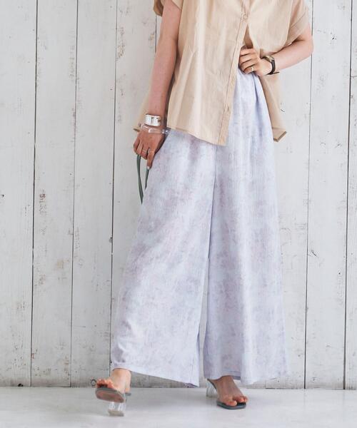 coen（コーエン）の「クレープサラサラスカーチョ#（その他パンツ・レディース・ホワイト系その他/コバルトブルー/テラコッタ/ブルー系その他2・MEDIUM/LARGE）」の10枚目の写真