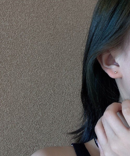 Ritomo De Ricco（リトモ・デ・リコ）の「プチピアス3点セット金アレ対応SV925（ピアス（両耳用）・レディース・シルバー/ゴールド・FREE）」の6枚目の写真