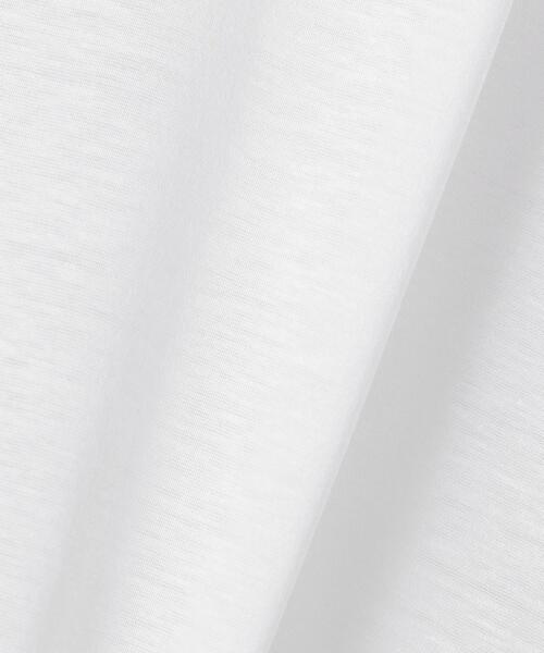 AEWEN MATOPH（イウエン マトフ）の「＜AEWEN MATOPH（イウエン マトフ）＞シアー ボートネック カットソー（Tシャツ/カットソー・レディース・ホワイト/ブラック/ピンク・FREE）」の20枚目の写真