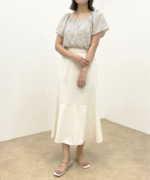 apres jour clair(アプレジュールクレア)の「【apres jour clair】アソート花柄ブラウス【ZOZOTOWN限定アイテム】(シャツ/ブラウス・レディース・ブラウン系その他/オフホワイト/アイボリー・フリー/X-LARGE)」の9枚目の写真