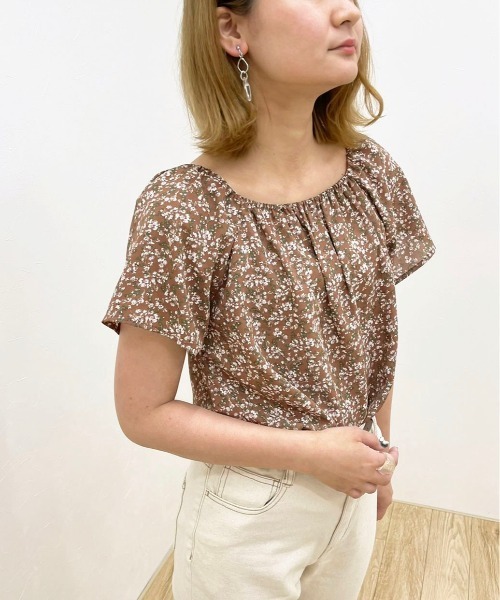 apres jour clair(アプレジュールクレア)の「【apres jour clair】アソート花柄ブラウス【ZOZOTOWN限定アイテム】(シャツ/ブラウス・レディース・ブラウン系その他/オフホワイト/アイボリー・フリー/X-LARGE)」の19枚目の写真