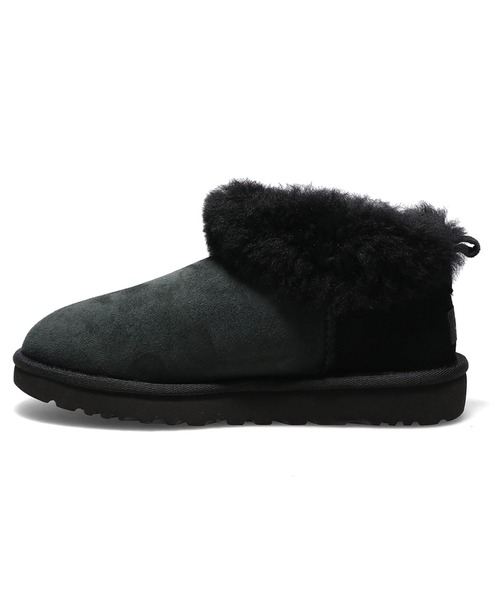 UGG（アグ）の「UGG Classic Ultra Mini Fluff / アグ クラッシック ウルトラ ミニ フラフ（ブーツ・レディース・ブラック/ブラウン・23.0cm/24.0cm/25.0cm/26.0cm/22.0cm）」の16枚目の写真