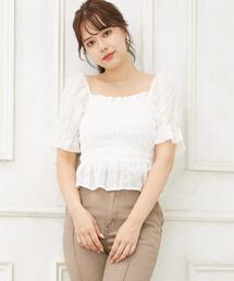 Allamanda | シャーリングトップス/A(Tシャツ/カットソー)