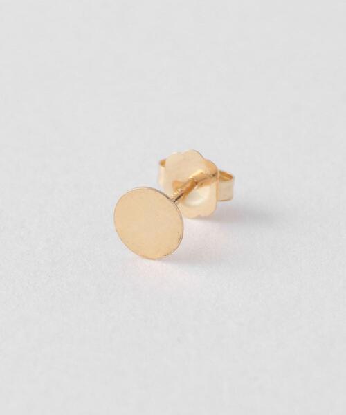＜KATHLEEN WHITAKER＞SPANGLE EARRING 5mm/シングルピアス ¨