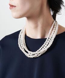 UNITED ARROWS | ＜UNITED ARROWS＞イミテーションパール 5連 チョーカー(チョーカー)