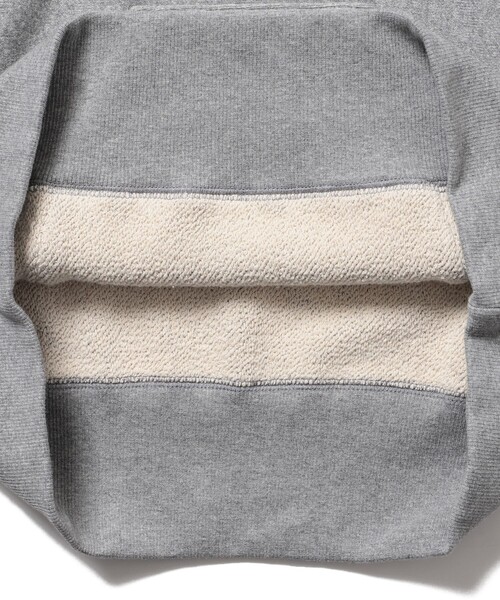 BEAMS LIGHTS(ビームスライツ)の「BEAMS LIGHTS / 裏毛スウェット プルオーバー パーカー(パーカー・メンズ・トップグレー/ホワイト系その他・1/2/4/3)」の5枚目の写真