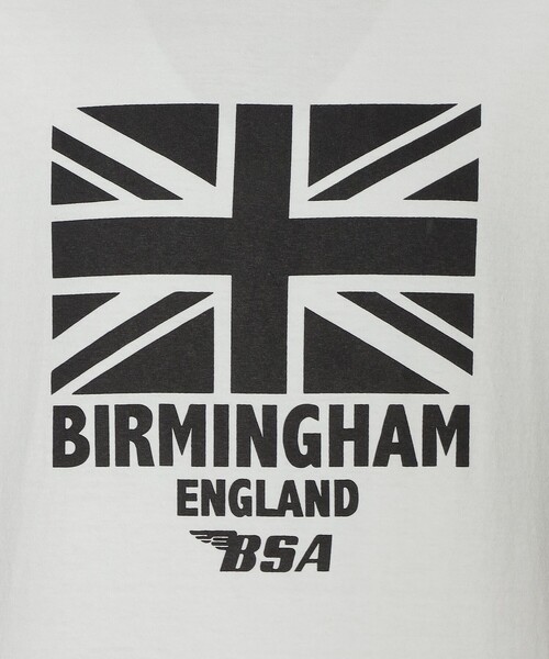 MACKINTOSH LONDON（マッキントッシュ ロンドン）の「【BSA】ユニオンジャックプリントTシャツ（Tシャツ/カットソー・メンズ・ホワイト・L/LL/M）」の9枚目の写真