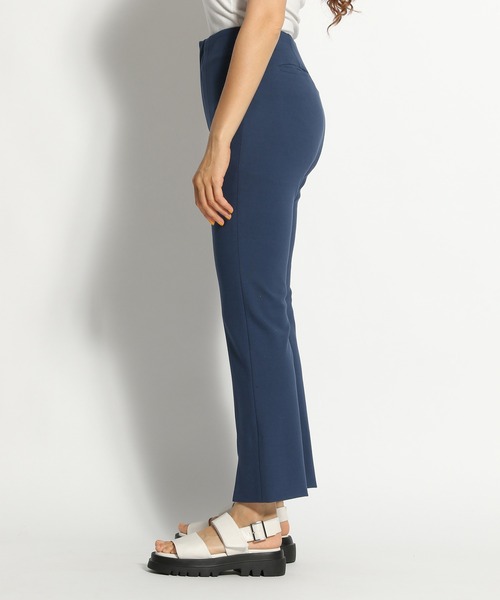 niko and...（ニコアンド）の「[MODE NORM CORE]ポンチスリットフレアパンツ（その他パンツ・レディース・ブラック/グリーン/ダークブルー・MEDIUM/LARGE）」の9枚目の写真