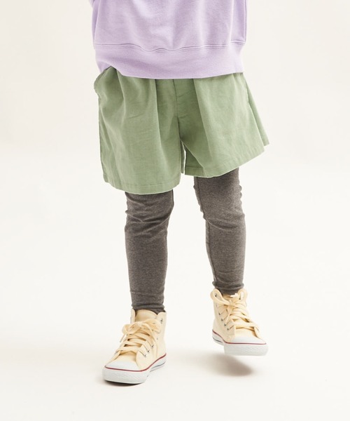 RUGGEDWORKS（ラゲッドワークス）の「コーデュロイキュロット（その他パンツ・キッズ・ライトピンク/ライトグリーン・100/110/120/130/140/150）」の2枚目の写真