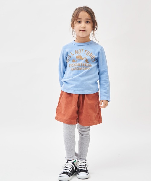 RUGGEDWORKS（ラゲッドワークス）の「コーデュロイキュロット（その他パンツ・キッズ・ライトピンク/ライトグリーン・100/110/120/130/140/150）」の12枚目の写真