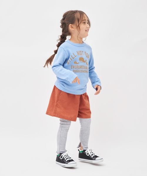 RUGGEDWORKS（ラゲッドワークス）の「コーデュロイキュロット（その他パンツ・キッズ・ライトピンク/ライトグリーン・100/110/120/130/140/150）」の8枚目の写真