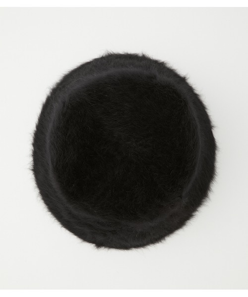 AZUL by moussy（アズールバイマウジー）の「SHAGGY BUCKET HAT/シャギーバケットハット（ハット・レディース・オフホワイト/ブラック・FREE）」の4枚目の写真