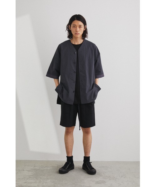 STYLEMIXER（スタイルミキサー）の「タフヘビースウェットショーツ（スウェットパンツ・メンズ・ブラック/グレー・1/3/2）」の9枚目の写真