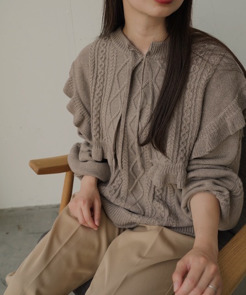 moi tytto(モイテュット)の「淡色イージーパンツ(その他パンツ・レディース・ベージュ/モカ・SMALL/MEDIUM)」の22枚目の写真